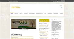 Desktop Screenshot of etzchaimnwa.org